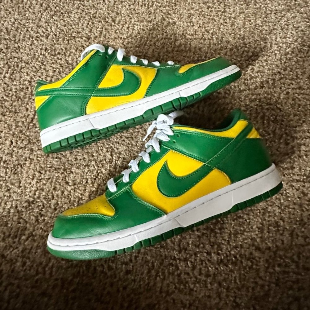 🆕 Nike Dunk Brazil  💌 Low Unisex Sneakers Women's or Men's SHOE SIZES NWT